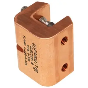 StructuredGround GUBC500-6 Universal Beam Ground Clamp Copper 3.15 in. L Buy Today