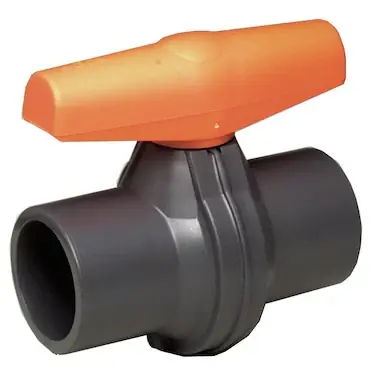 George Fischer Central Plastics 161.353.355 1 1/4 S80 PVC Ball Valve Direct From Factory