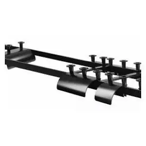 Best Seller Chatsworth 12101-701 Cable Runway Radius Drop Stringer Adjustable 10.25 in.W Black