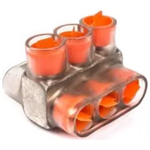 Special Offer ABB CSB-350-3 Double-Sided Insulated Multi-Cable Connector Block 3 Outlet 10 AWG to 350 kcmil