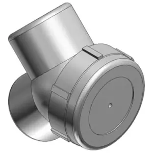 ABB LBY65-TB Conduit Elbow Iron 90 Degree Bend Radius 2 in. Same Day Shipping