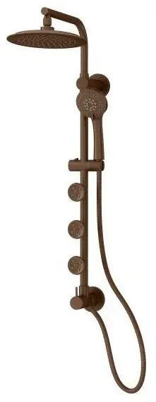 One Day Deal Pulse Shower Spas 1089-ORB 8 Head Shower System 1.8/2.5 GPM