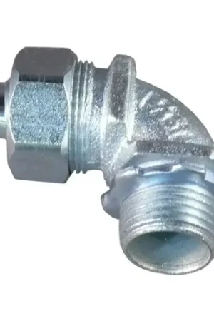 Save Now EMERSON FLOW CONTROLS ST-9050 Liquid Tight Connector 1/2 Inch 90 Degree Steel ST9050