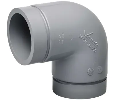 Victaulic F02435000C 2-1/2 in. Grooved x Grooved Schedule 80 CPVC 90-degree Elbow Must Have
