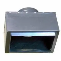 Markdown Gray Metal South 12X6X6-112IN4 Insulated Box with End Hole