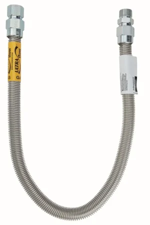 Brand New DORMONT 40-4142-18 High Btu Stainless Steel Gas Connector 18 IN Length