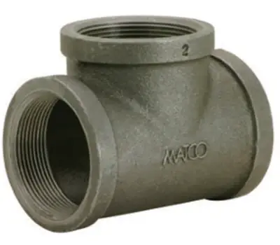 MATCO-NORCA ZMBTR1110 4 x 3 in. Female Class 150 Chinese Black Malleable Iron Reducing Tee Place Order