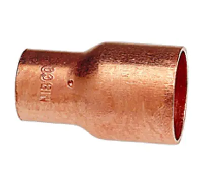 Best Price ACR Tubing 039923307347 1-1/8 x 7/8 in. OD Sweat Wrot Copper Reducing Coupling with Stop