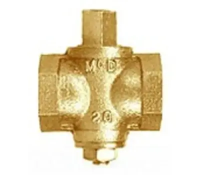 Free Returns A Y MCDONALD 10584 3/4 GAS COCK - 5 PSI