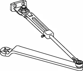 Norton 7701-3-689 Door Closer Arm Assembly Aluminum For 1600BCH/1601H Series Hold Open Door Closer Next Day Delivery