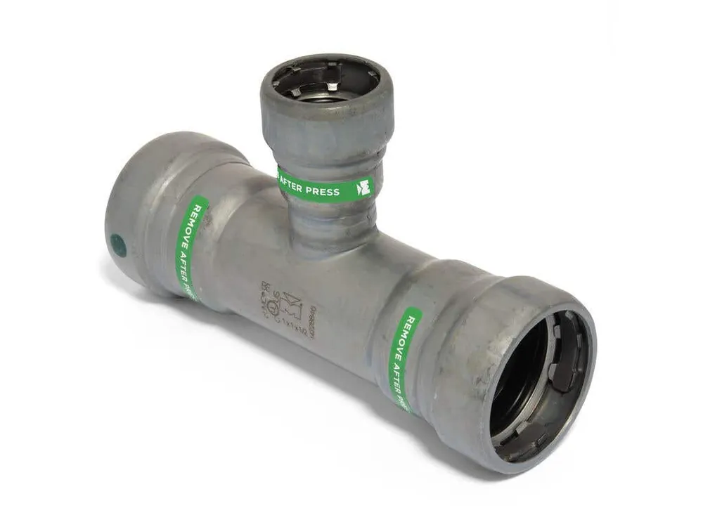 Premium Mueller Streamline CP04087 Reducing Tee 1-1/2 Inch X 1-1/2 Inch X 3/4 Inch