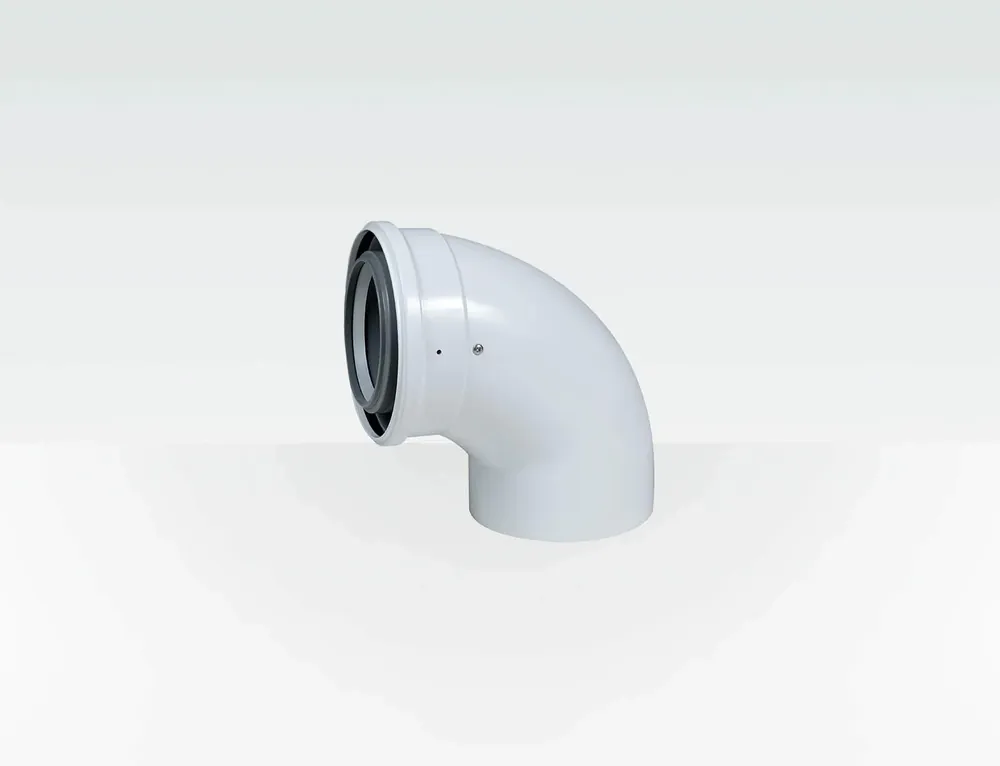 Centrotherm Eco Systems ICEL3587 InnoFlue 5 in. 87 Degree Gas Vent Elbow Fast Shipping