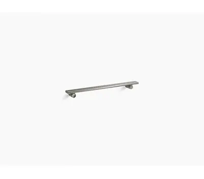 Kohler K-97625-BNK Choreograph 24 x 3-1/2 in. Aluminum Shower Barre Anodized Brushed Nickel Genuine
