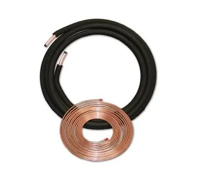 JMF COMPANY TAYREFLN750 3/8 x 3/4 in. x 50 ft. Copper Plain End Line Set Luxury