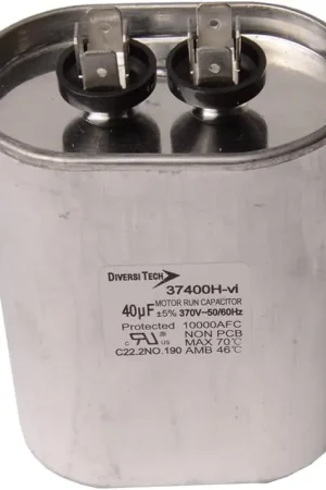 Deal DIVERSITECH 37400H Motor Run Capacitor 370V Oval 40uF