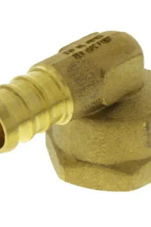 Everflow PXFL1212-NL PEX x FNPT Threaded Elbow 1/2 inches Lead Free Low Price