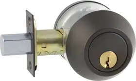 Low Price ARROW LOCK DBX61-613E-CS-KA4 Deadbolt Single Cylinder Adjustable Backset Schlage C Keyway Grade 2 613E/US10BE