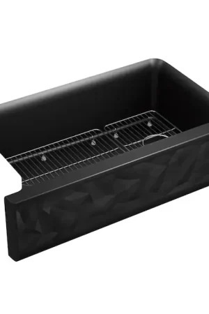 One Day Deal KOHLER 29825-CM1 Cairn Kitchen Sink 35-11/16 x 21-3/16 in.