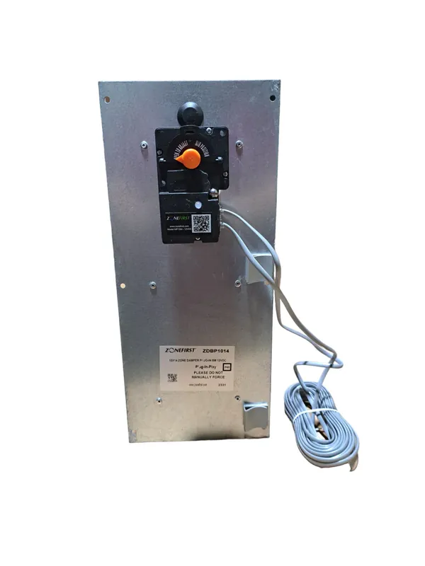 Zonefirst ZDBP1014 Zone Damper With MP12M Plug-In Motor Rectangular 7 in- Price Cut