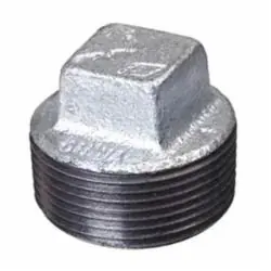 Macomb Group 2D.NP 2-1/2 Galv Sq Hd Cored Plug Same Day Shipping