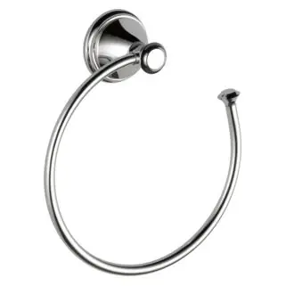 Delta 79746 Cassidy Towel Ring Chrome Place Order